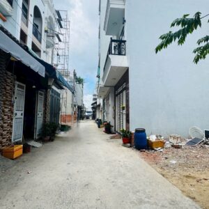Bán đất thổ cư 4.45x13m hẻm 4m thông – 985 Hương Lộ 2, Bình Trị Đông A, Bình Tân – Giá 3.75 tỷ TL