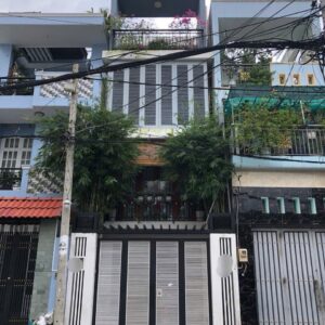 🔥NHÀ MỚI 4 TẦNG] hẻm xe hơi Hương Lộ 3,  P.BHHA, 4×16 m, hẻm 6 m thông, hướng Tây Bắc, 7.5 tỷ TL