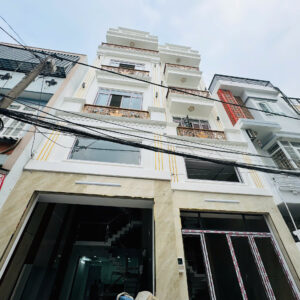 (Nhà mới đẹp) Góc 2 mặt hẻm 6m Gò Dầu, Phường Tân Quý, Tân Phú. (DT: 4x12m 5 tầng). Giá: 8.7 tỷ