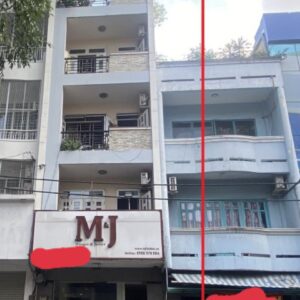 mặt tiền Nguyễn Chí Thanh và Nguyễn Tri Phương Q5 . 10 PN.  5 lầu . giá _22,8 tỷ TL