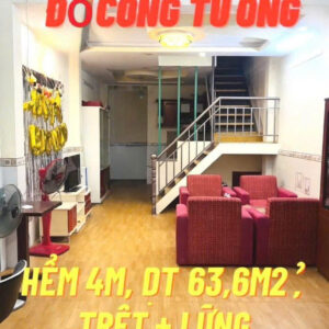 (TÂN PHÚ GIÁ TỐT ) Hẻm XH 4m Sạch Đẹp Đường Đỗ Công Tường Phường Tân Qúy 4x16m Cấp 4 giá 5.6 Tỷ Tl